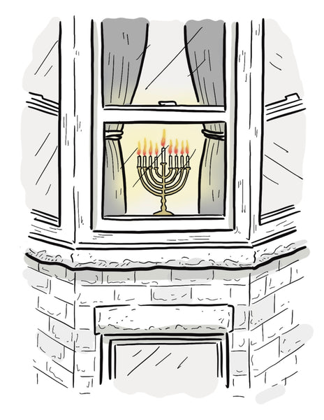 Menorah Window