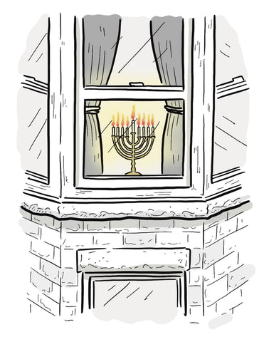 Menorah Window