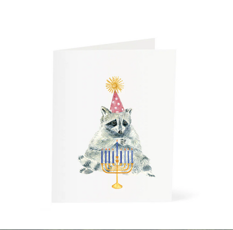 Raccoon Hanukkah