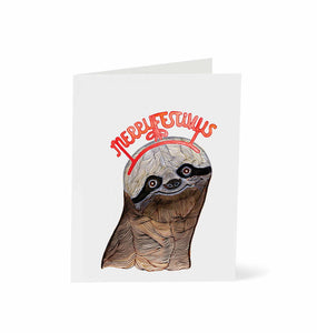 sloth merry festivus