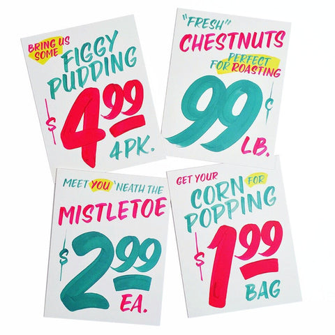 honest ed's showcards